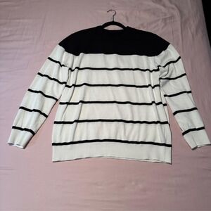 Stylish white and black Long sleeve